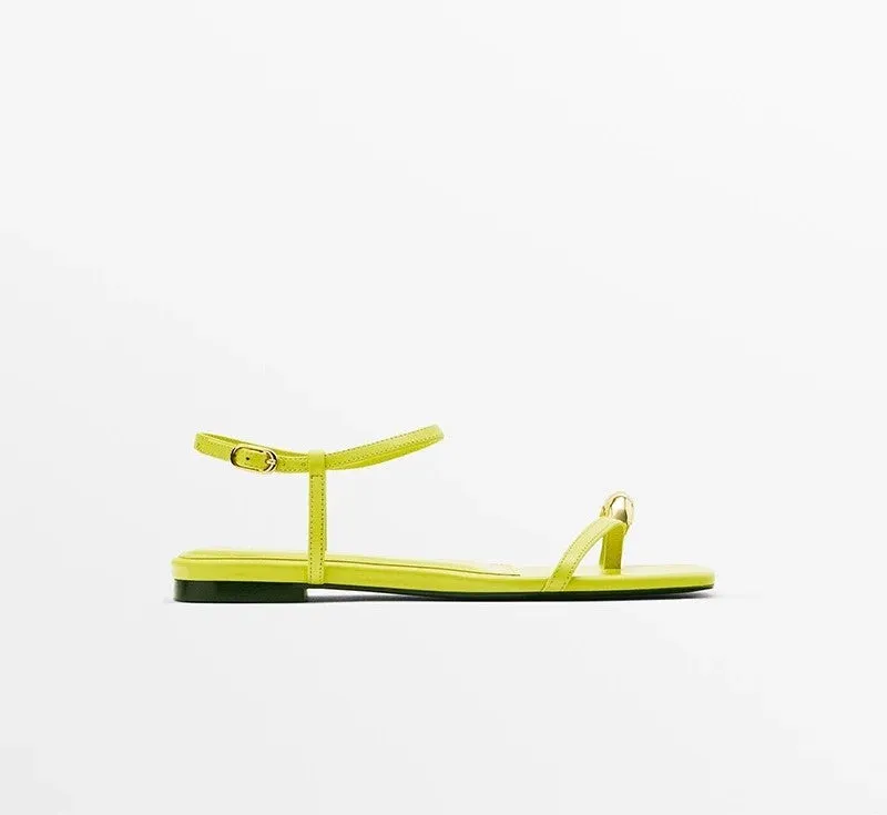 Chic Square-Toe Flats for Women
