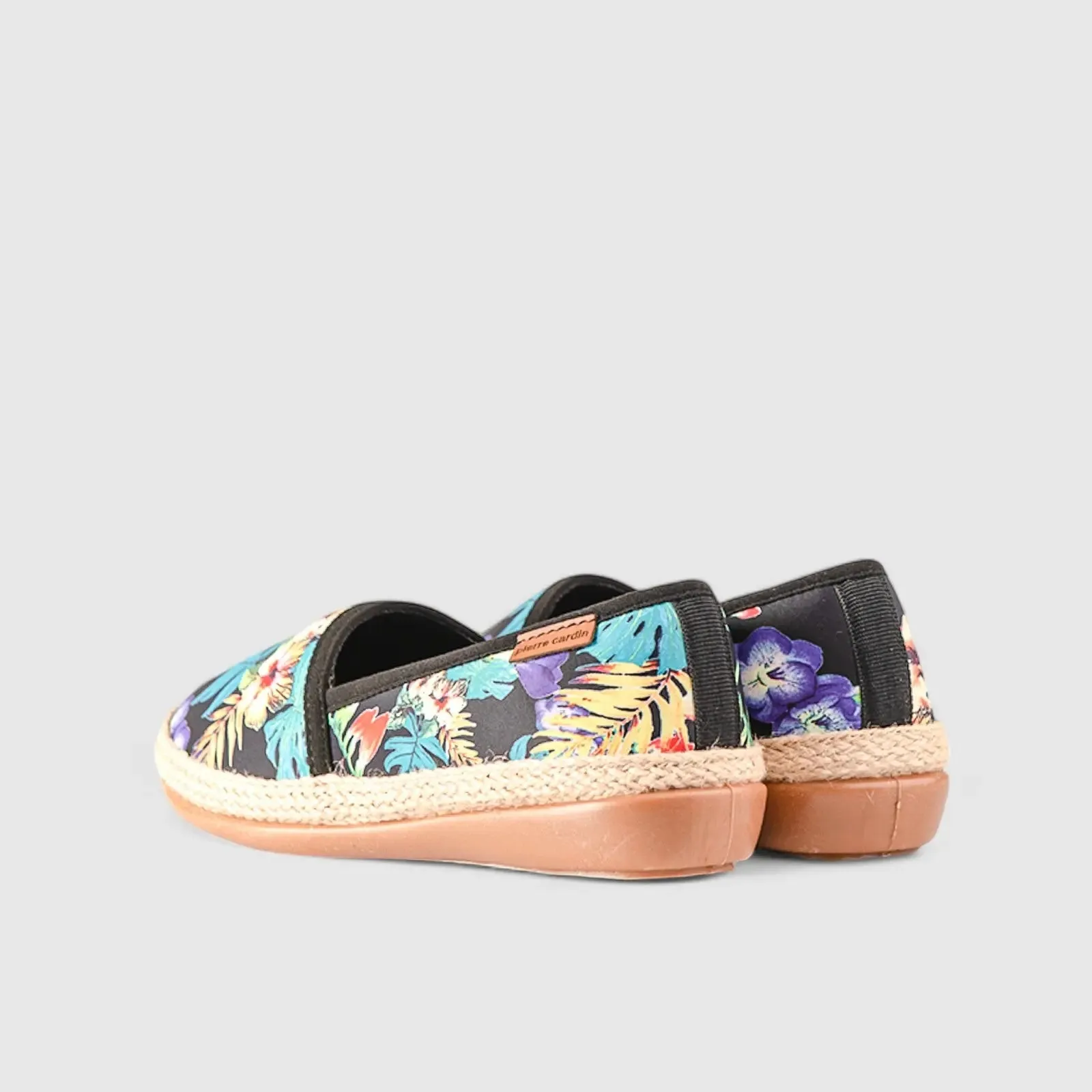 Comfort Pump Black Floral 10546