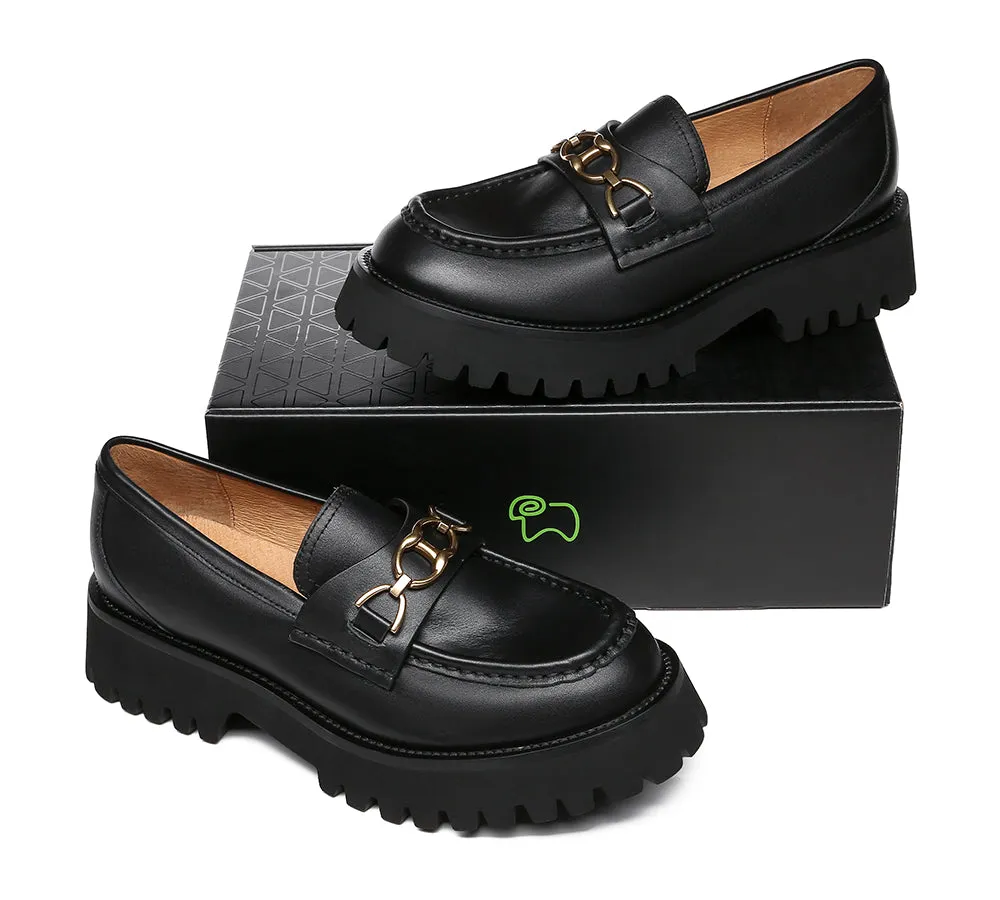 EVERAU® Women Chunky Platform Flat Patty