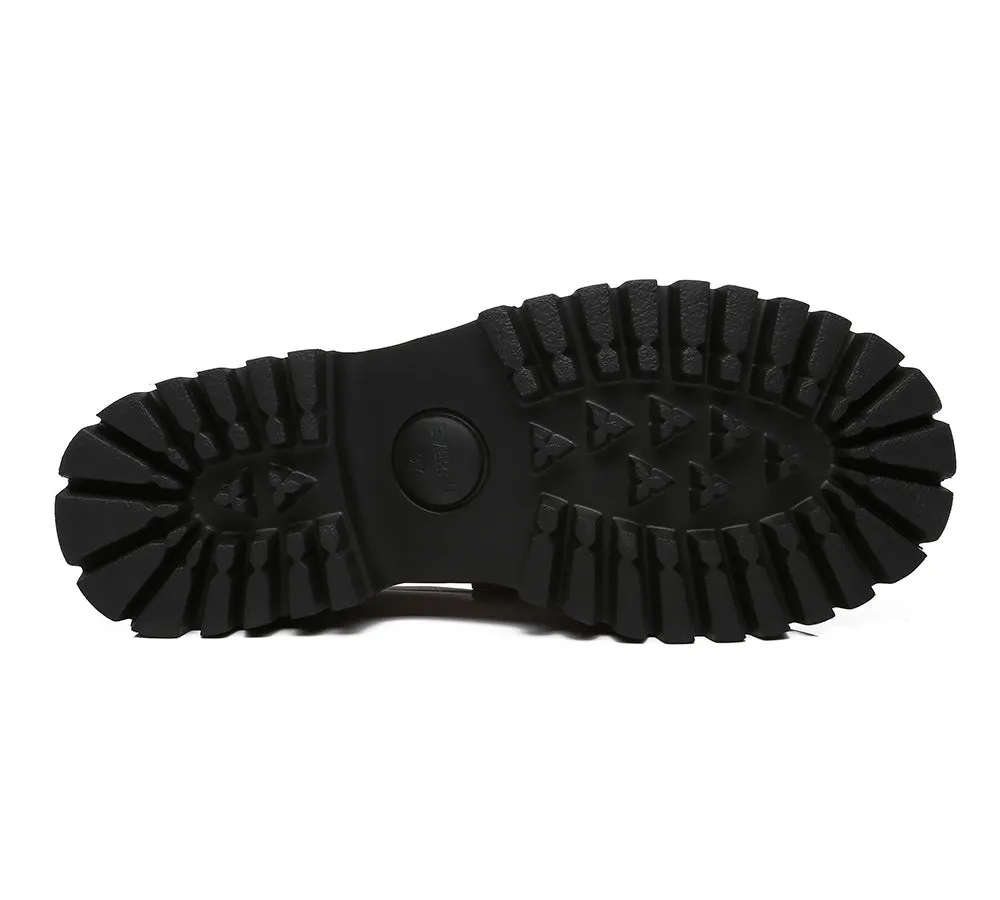 EVERAU® Women Chunky Platform Flat Patty