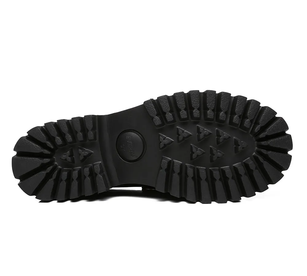 EVERAU® Women Chunky Platform Flat Patty