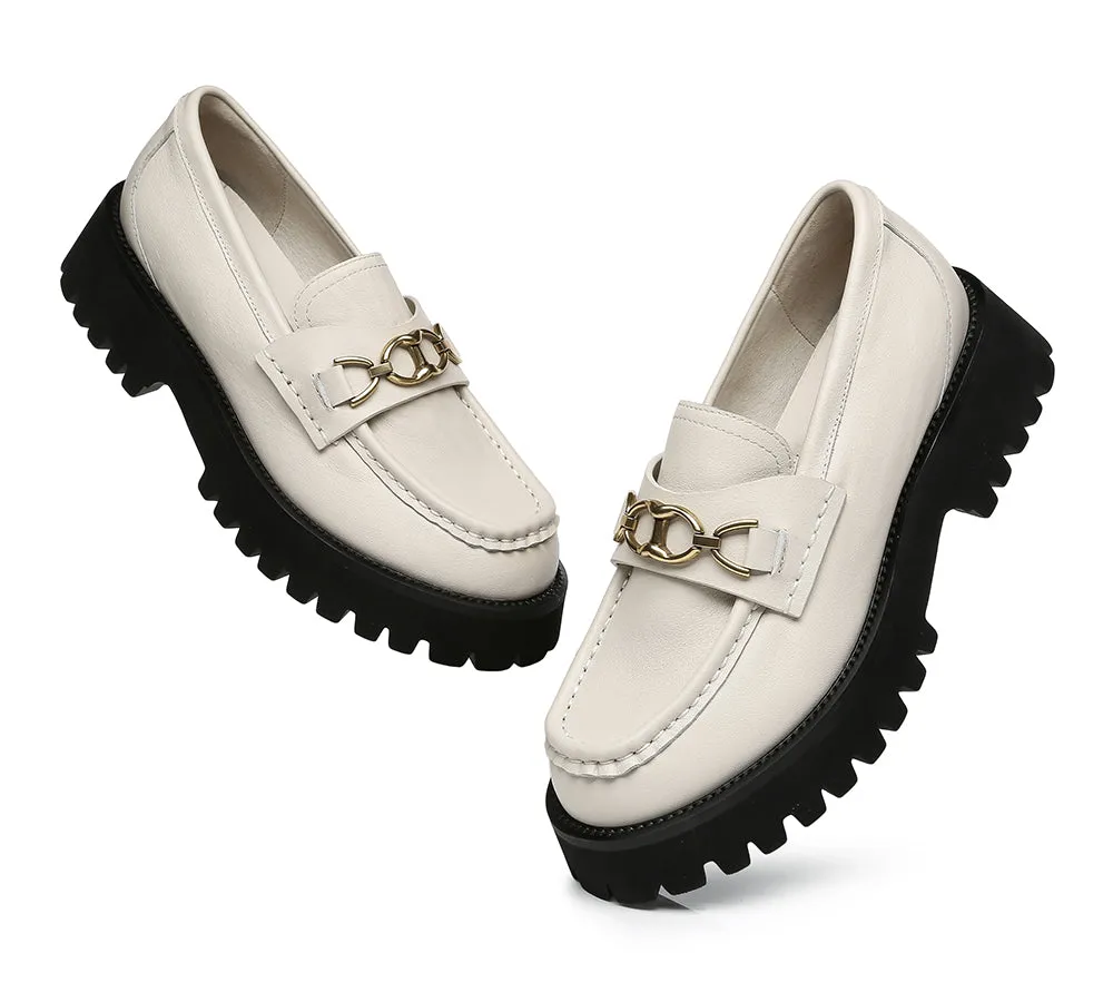 EVERAU® Women Chunky Platform Flat Patty