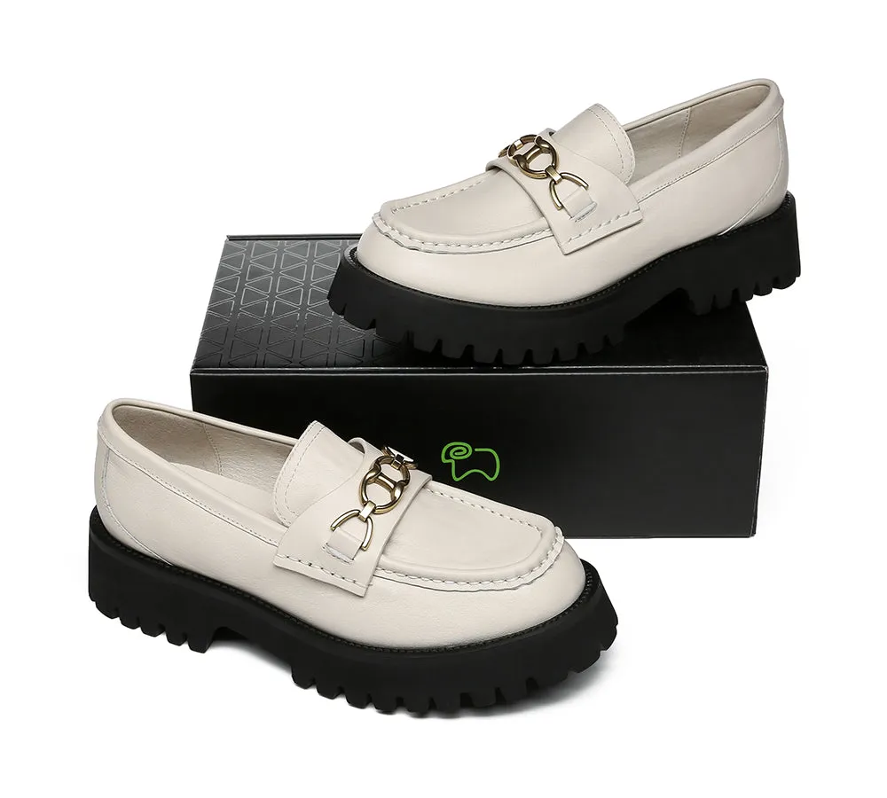 EVERAU® Women Chunky Platform Flat Patty