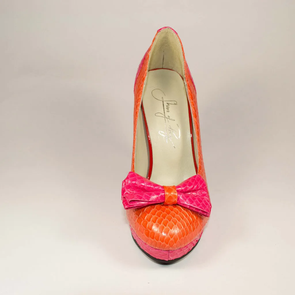 Gelato bow pumps