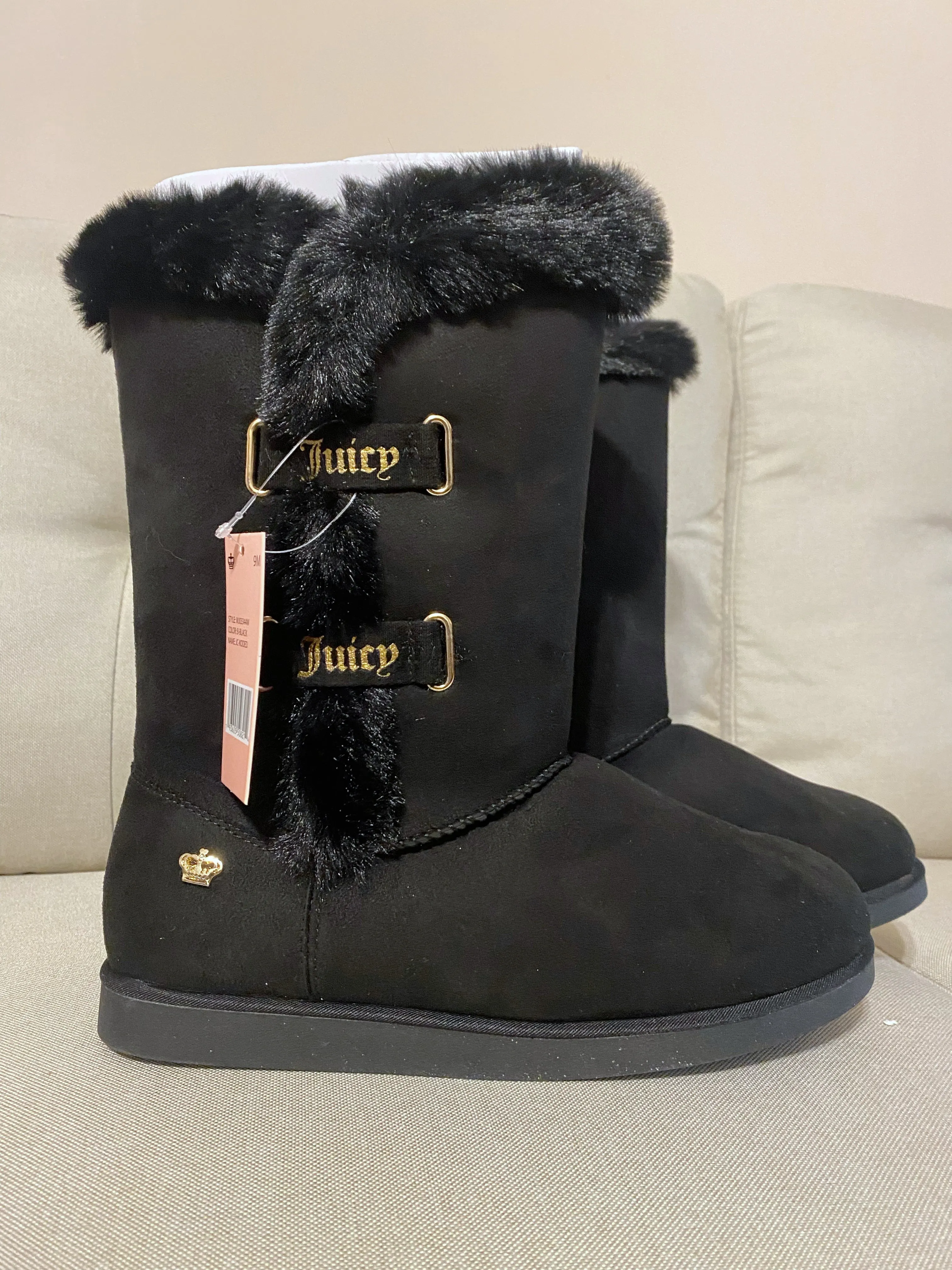 Juicy Couture Boots size 9 NWT