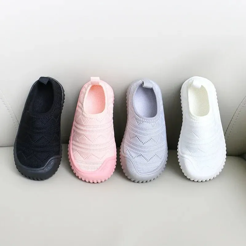 Kids Barefoot Sneakers - Breathable, Anti-Slip Soft Sole Shoes for Infants and Toddlers