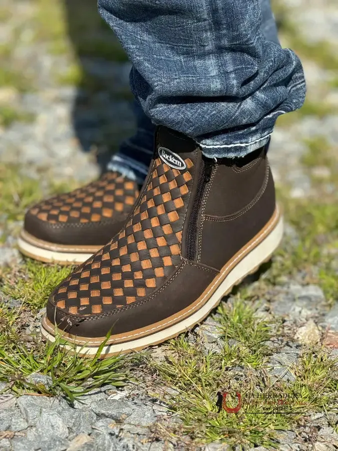 ROCK’EM BROWN CRAZY SERBIA CASUAL SHOES