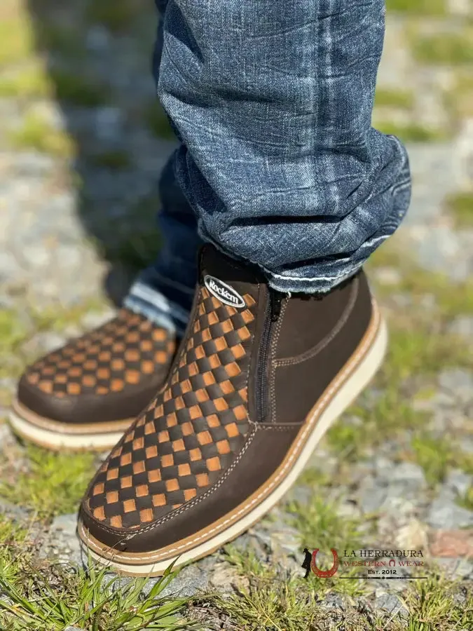 ROCK’EM BROWN CRAZY SERBIA CASUAL SHOES