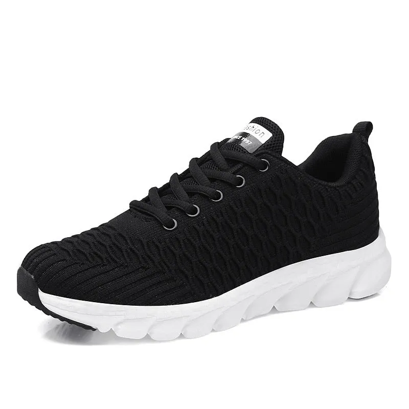 Sonicelife  Women's Sneakers 2024 Fashion Breathable Women Shoes Summer Walking Mesh Light Casual Sneaker Lace-Up Platform Female Footwear