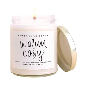 Sweet Water Decor - Warm and Cozy Soy Candle
