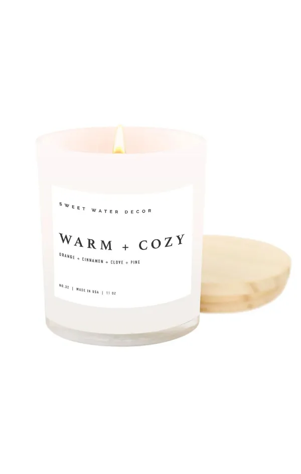 Warm and Cozy Candle