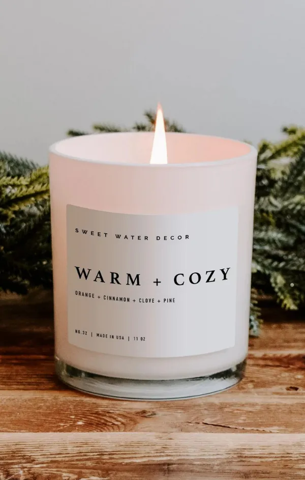 Warm and Cozy Candle