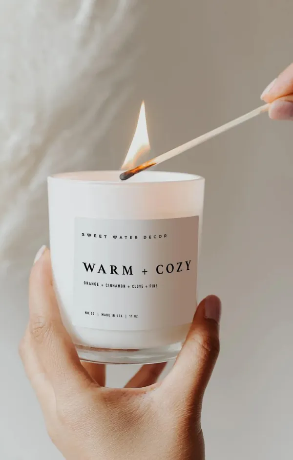 Warm and Cozy Candle